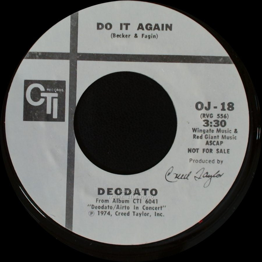 Deodato - Do It Again / Do It Again side A