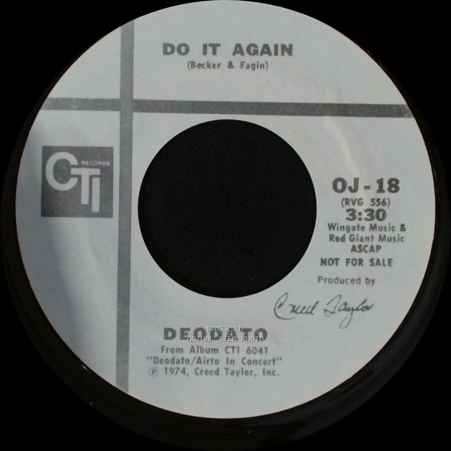 Deodato - Do It Again / Do It Again side B