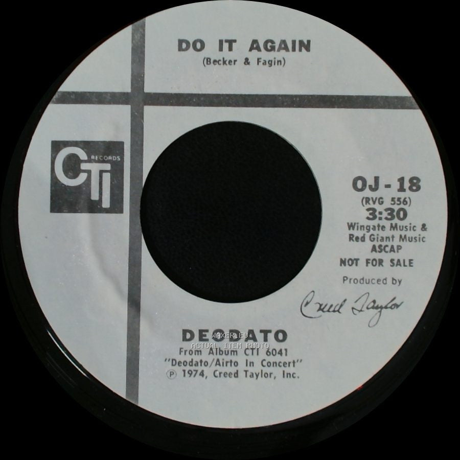 Deodato - Do It Again / Do It Again side A