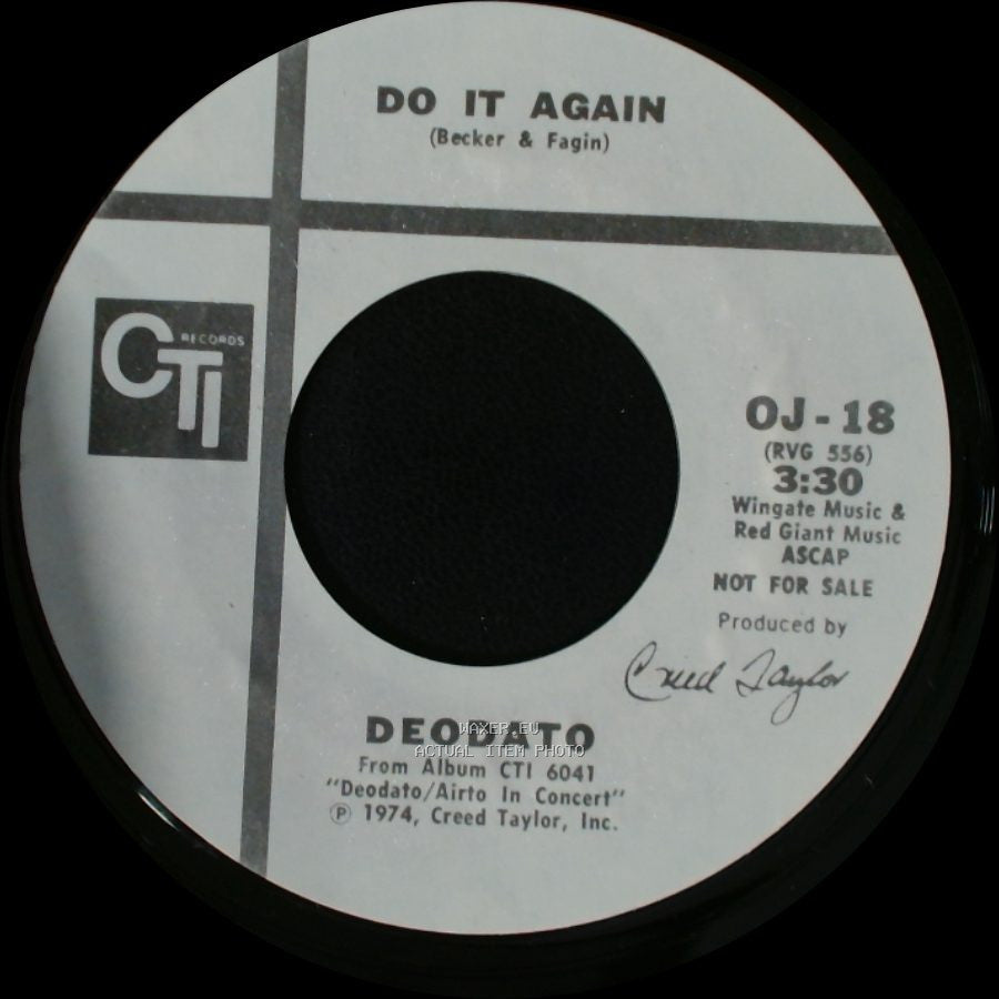 Deodato - Do It Again / Do It Again side A