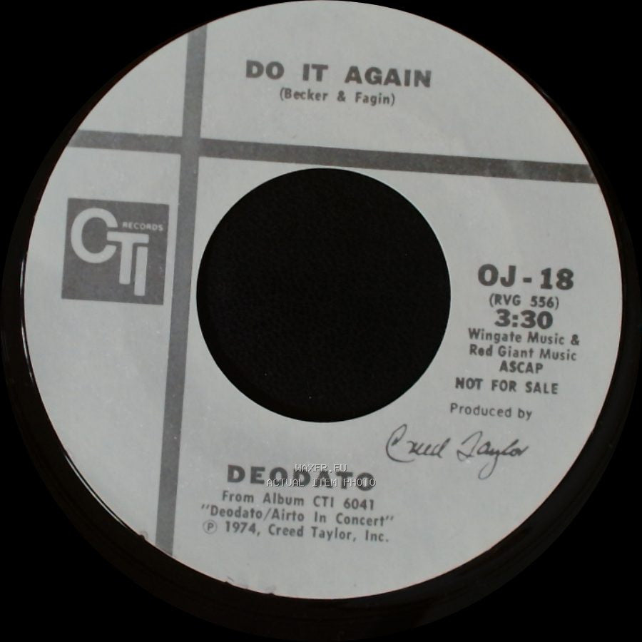 Deodato - Do It Again / Do It Again side B