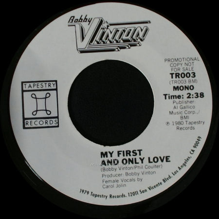 Bobby Vinton - My First And Only Love / My First And Only Love side B