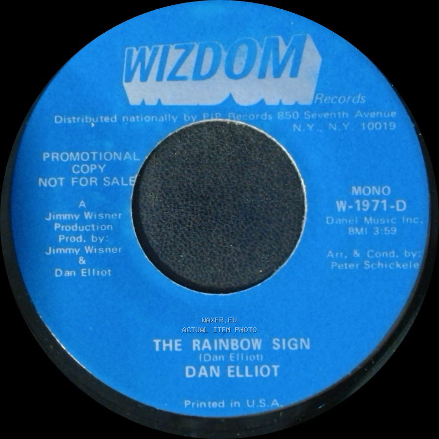 Dan Elliot - The Rainbow Sign / The Rainbow Sign side B