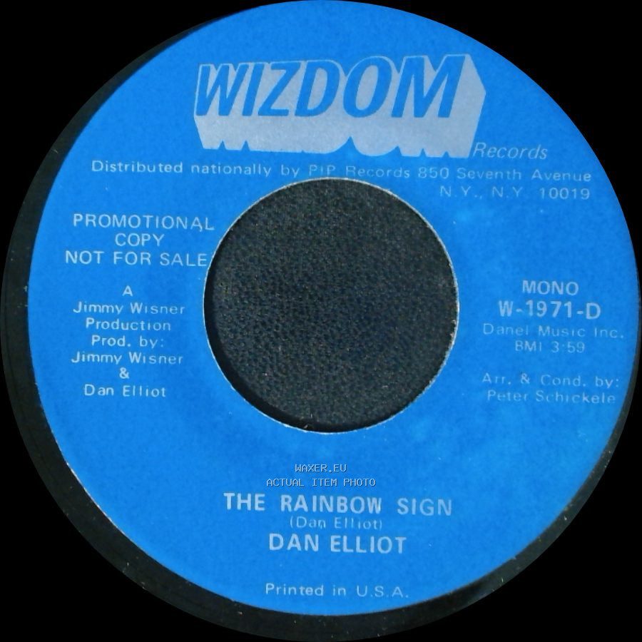 Dan Elliot - The Rainbow Sign / The Rainbow Sign side A