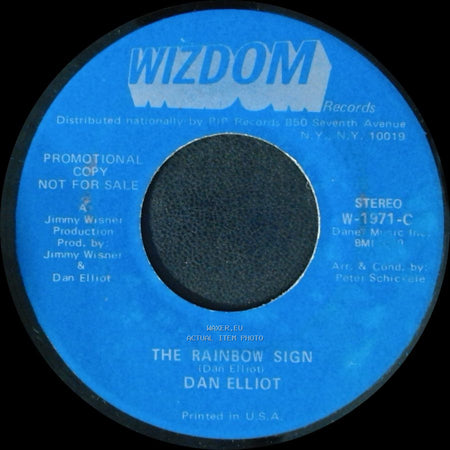 Dan Elliot - The Rainbow Sign / The Rainbow Sign side B