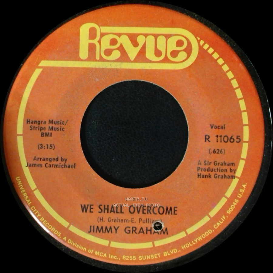 Jimmy Graham - We Shall Overcome / Love Can't Be Modernized side A