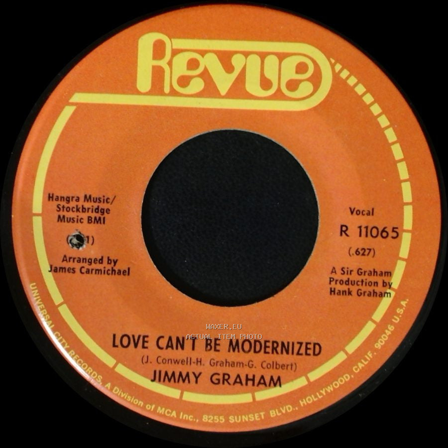Jimmy Graham - We Shall Overcome / Love Can't Be Modernized side B