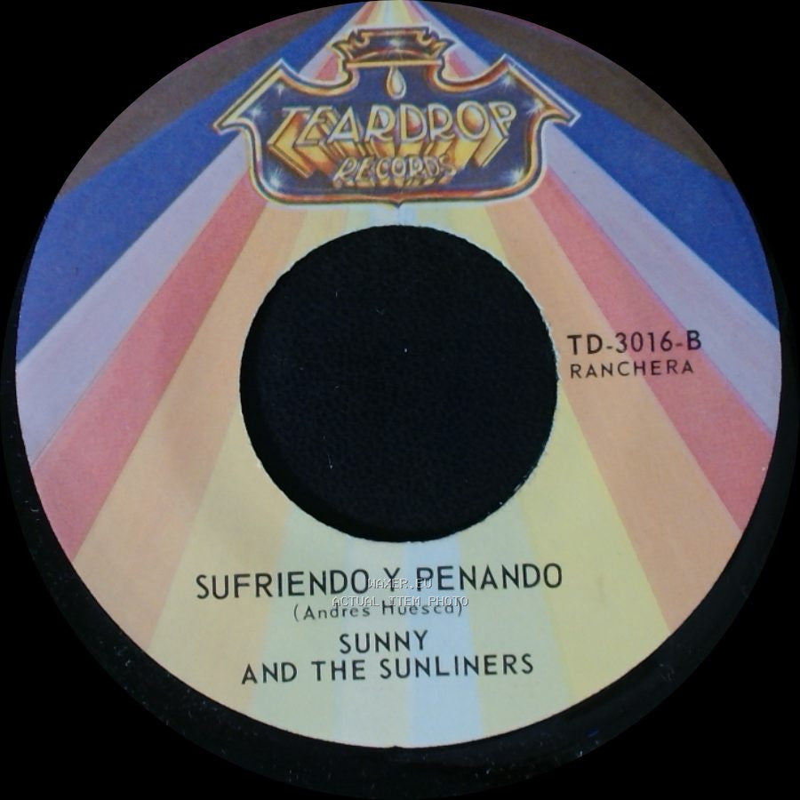 Sunny And The Sunliners - Cariño Nuevo / Sufriendo Y Penando side B