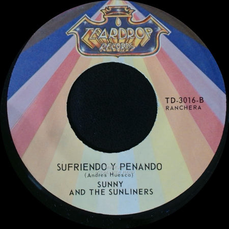 Sunny And The Sunliners - Cariño Nuevo / Sufriendo Y Penando side B