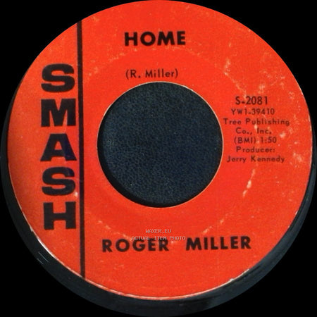 Roger Miller - Walkin' In The Sunshine / Home side B