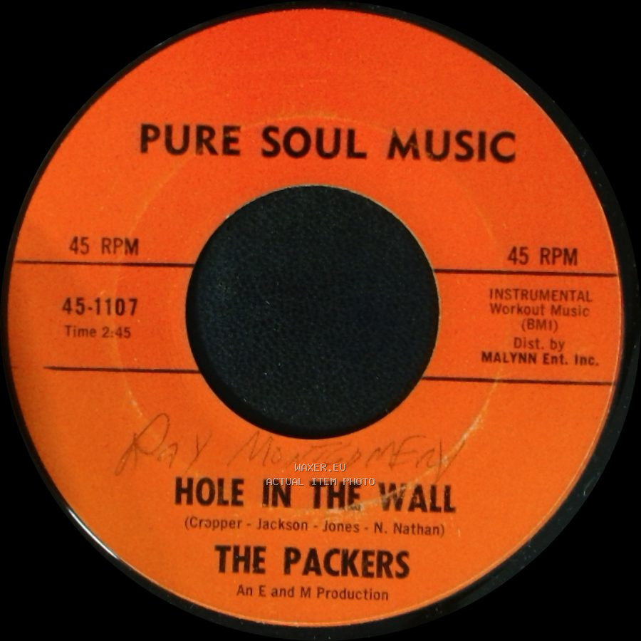 The Packers - Hole In The Wall / Go 'head On side A