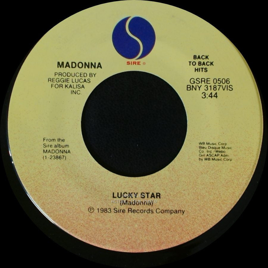 Madonna - Lucky Star / Like A Virgin side A
