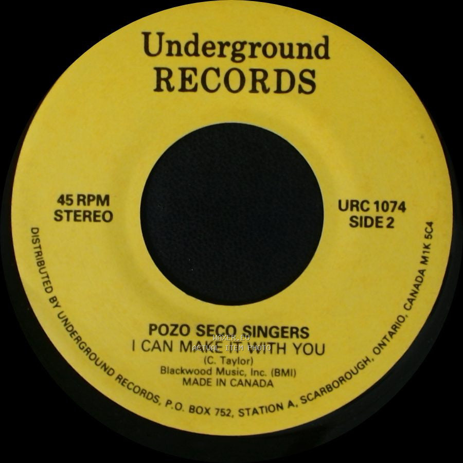 Pozo Seco Singers - Time / I Can Make It With You side B
