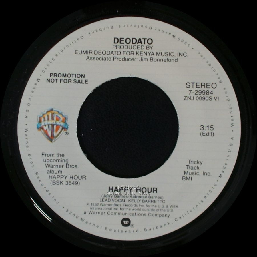 Deodato - Happy Hour / Happy Hour side A