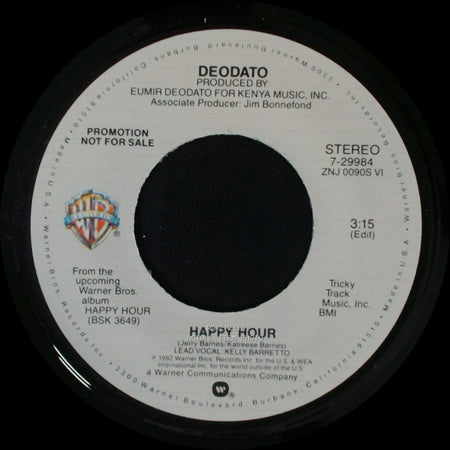 Deodato - Happy Hour / Happy Hour side A