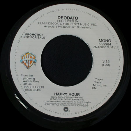 Deodato - Happy Hour / Happy Hour side B