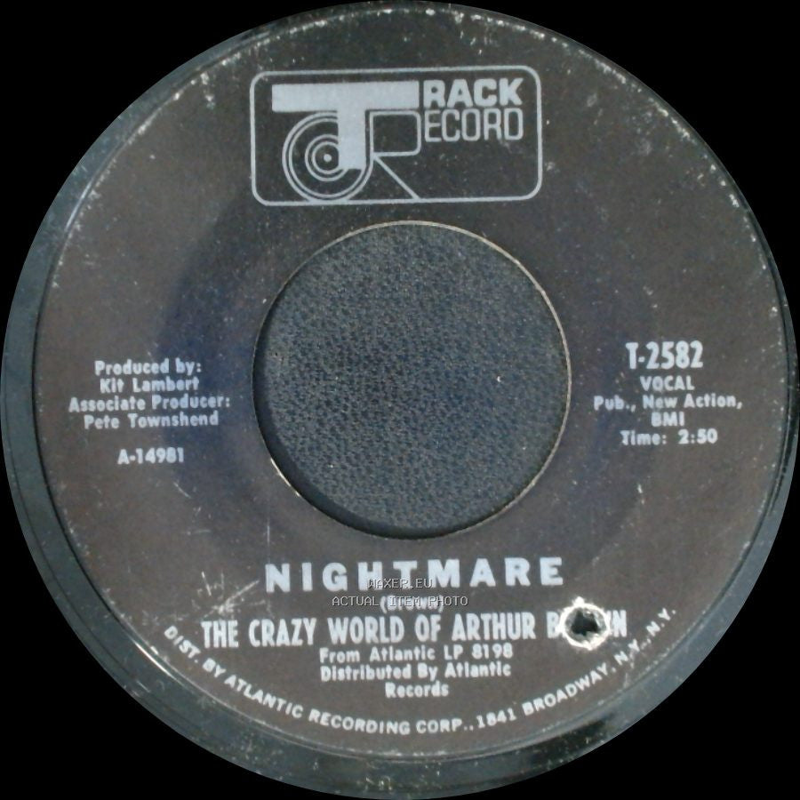 The Crazy World Of Arthur Brown - I Put A Spell On You / Nightmare side B