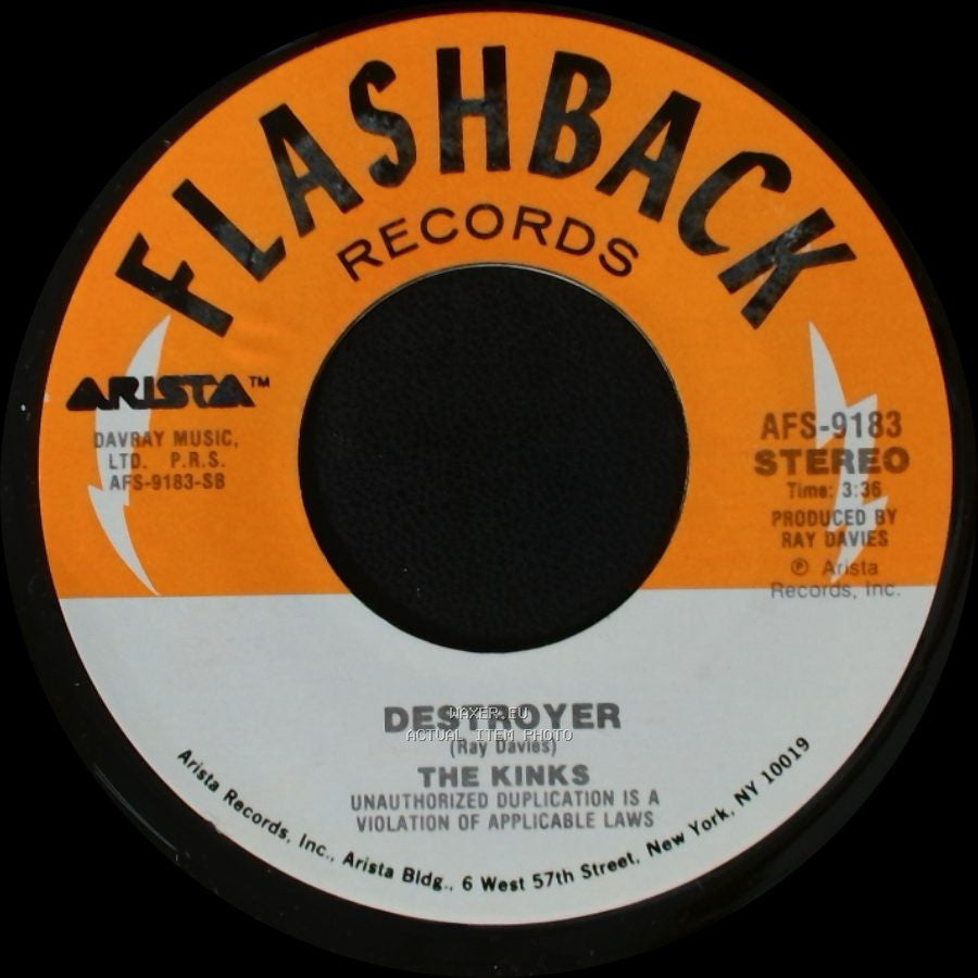 The Kinks - Destroyer / Come Dancing side A