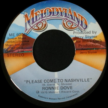Ronnie Dove - Please Come To Nashville / Please Come To Nashville side B