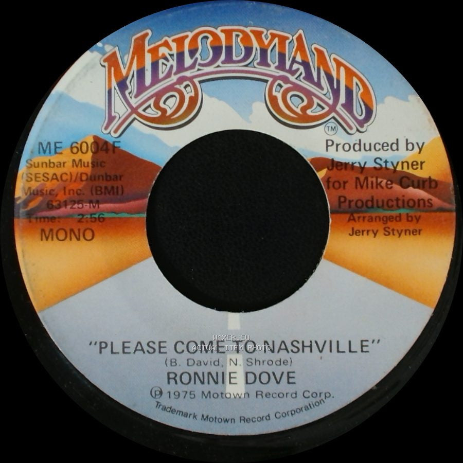 Ronnie Dove - Please Come To Nashville / Please Come To Nashville side A