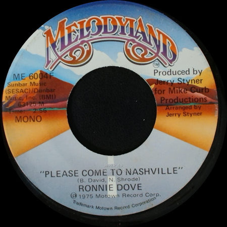 Ronnie Dove - Please Come To Nashville / Please Come To Nashville side A