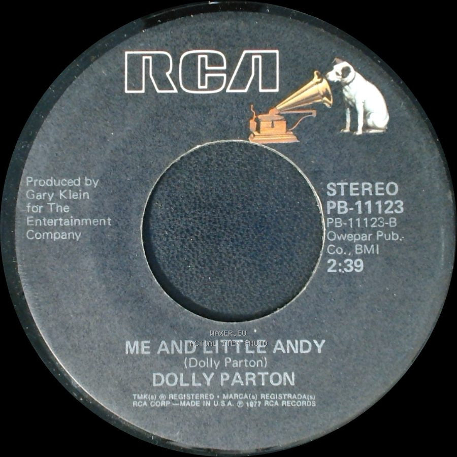 Dolly Parton - Me And Little Andy / Here You Come Again side A