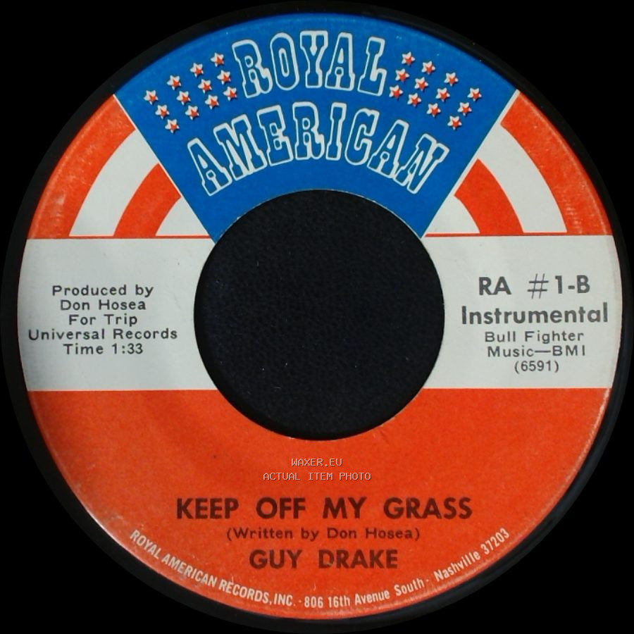 Guy Drake - Keep Off My Grass / Welfare Cadillac side A