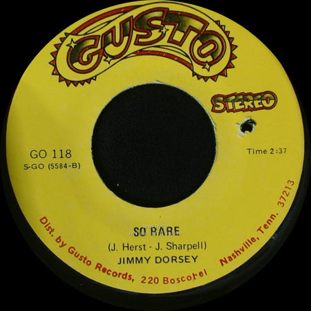 Jimmy Dorsey - Jay Dee's Boogie Woogie / So Rare side B