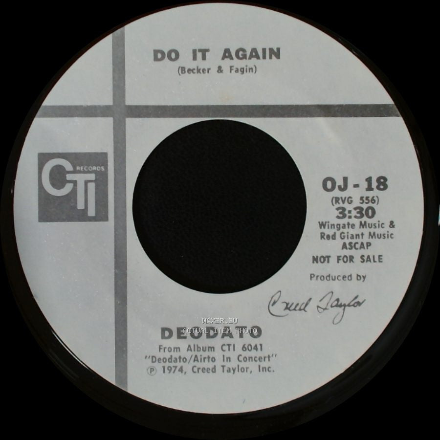 Deodato - Do It Again / Do It Again side B