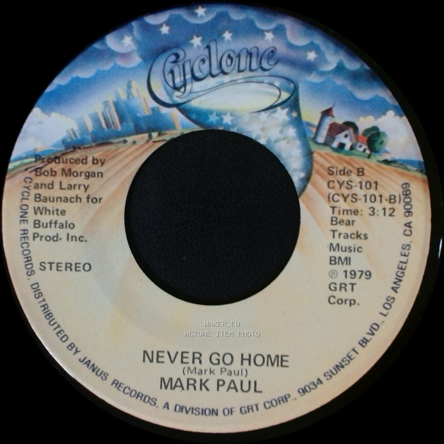 Mark Paul - I'm Gonna Love You / Never Go Home side B