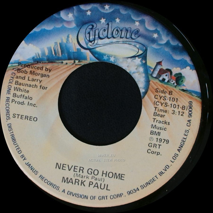Mark Paul - I'm Gonna Love You / Never Go Home side B