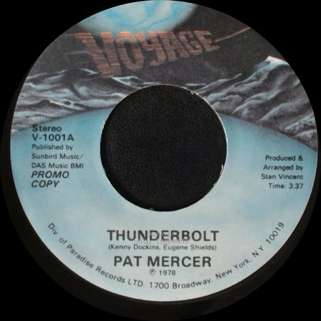 Pat Mercer - You're The One I Love / Thunderbolt side B