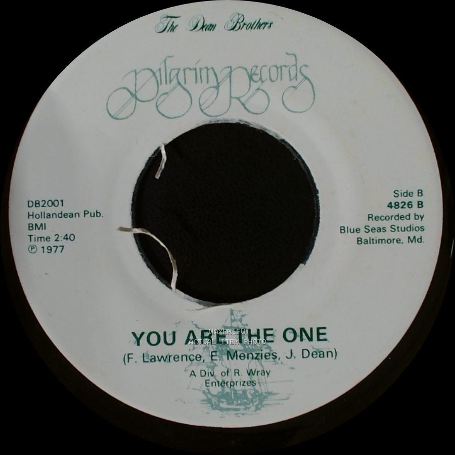 The Dean Brothers - Early In The Game Of Love / You Are The One side B