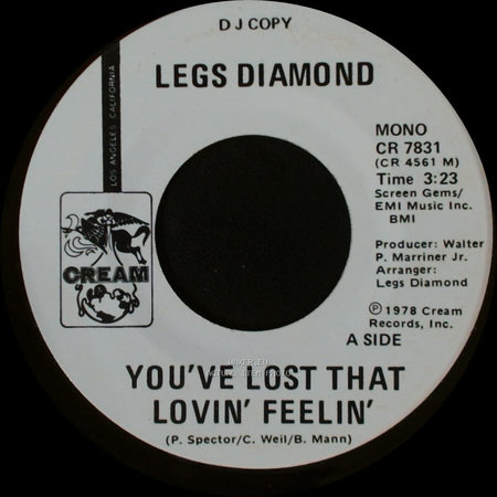 Legs Diamond - You've Lost That Lovin' Feelin' / You've Lost That Lovin' Feelin' side A