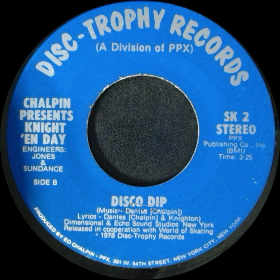 Chalpin / Chalpin Presents Knight 'en Day - Tornado / Disco Dip side B