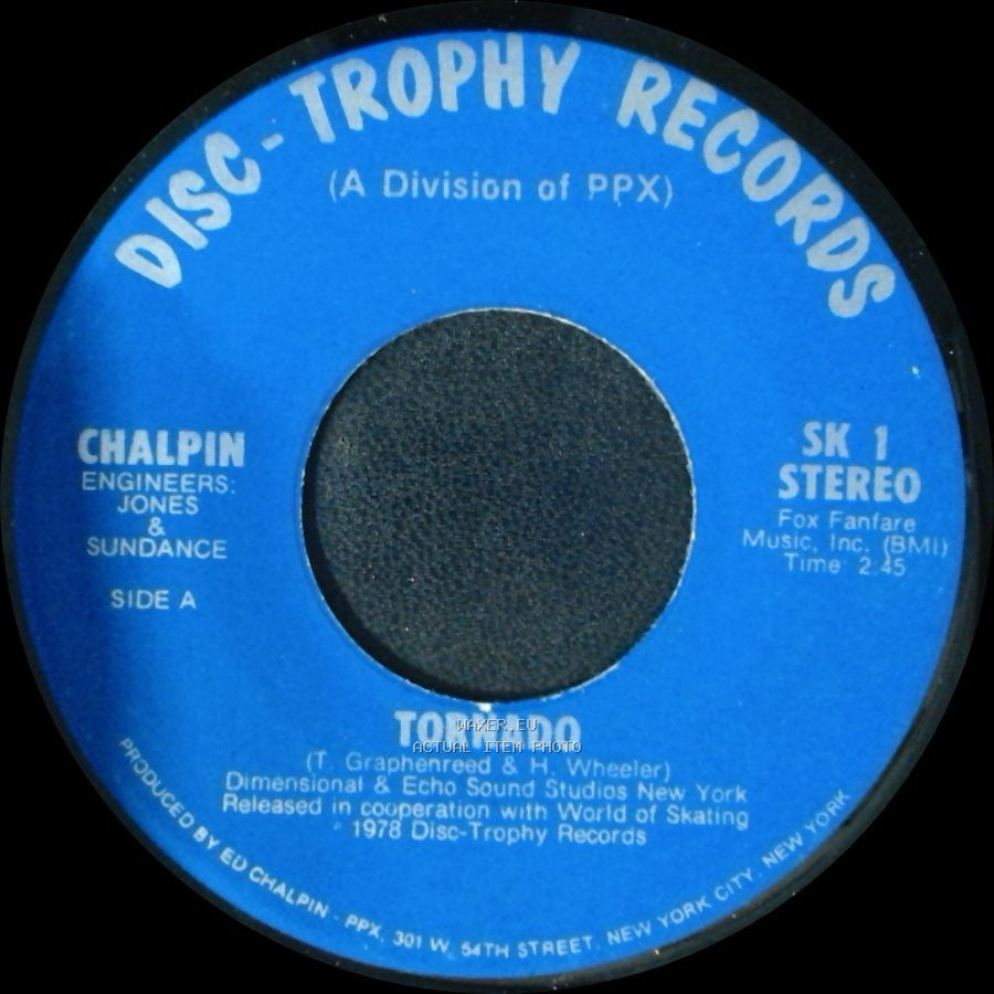 Chalpin / Chalpin Presents Knight 'en Day - Tornado / Disco Dip side A