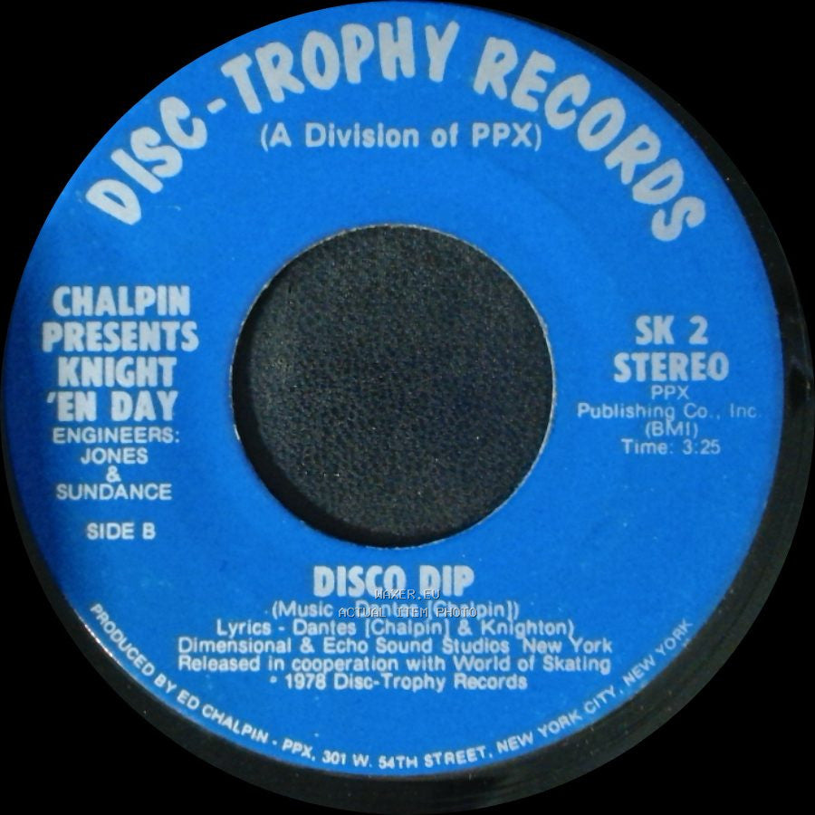 Chalpin / Chalpin Presents Knight 'en Day - Tornado / Disco Dip side B