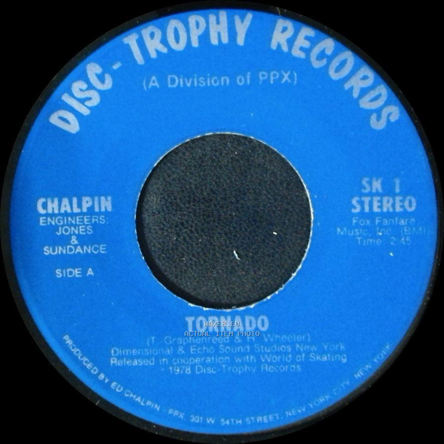Chalpin / Chalpin Presents Knight 'en Day - Tornado / Disco Dip side A