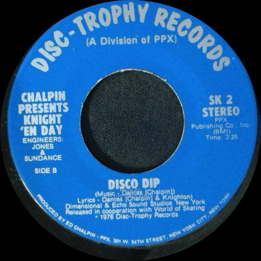 Chalpin / Chalpin Presents Knight 'en Day - Tornado / Disco Dip side B