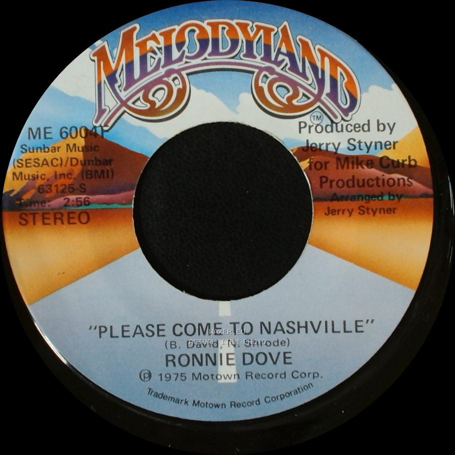 Ronnie Dove - Please Come To Nashville / Please Come To Nashville side A