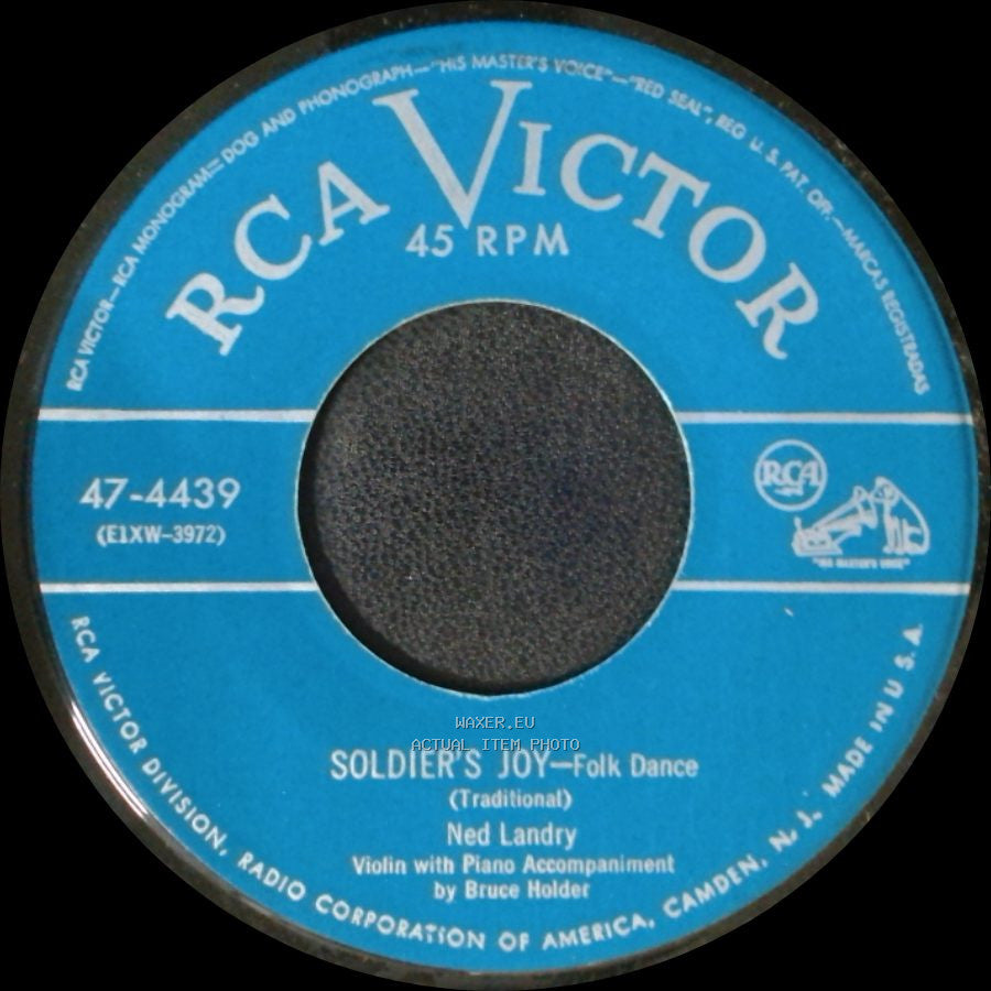 Ned Landry - Devil Among The Tailors - Folk Dance / Soldier's Joy--Folk Dance side B