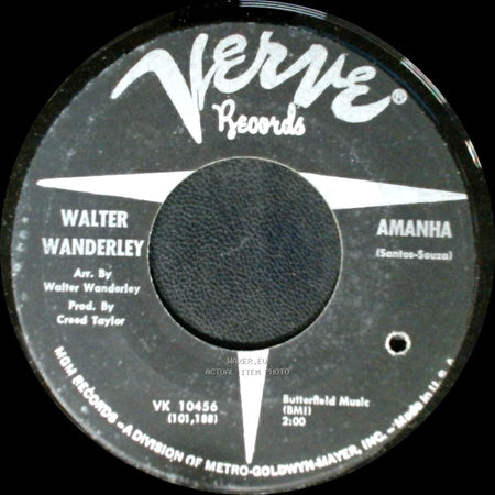 Walter Wanderley - Amanha / Cheganca side A