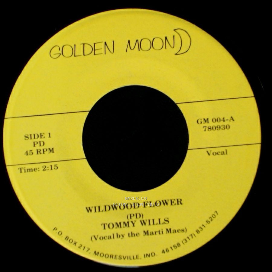 Tommy Wills - Wildwood Flower / Ram-Bunk-Shush side A