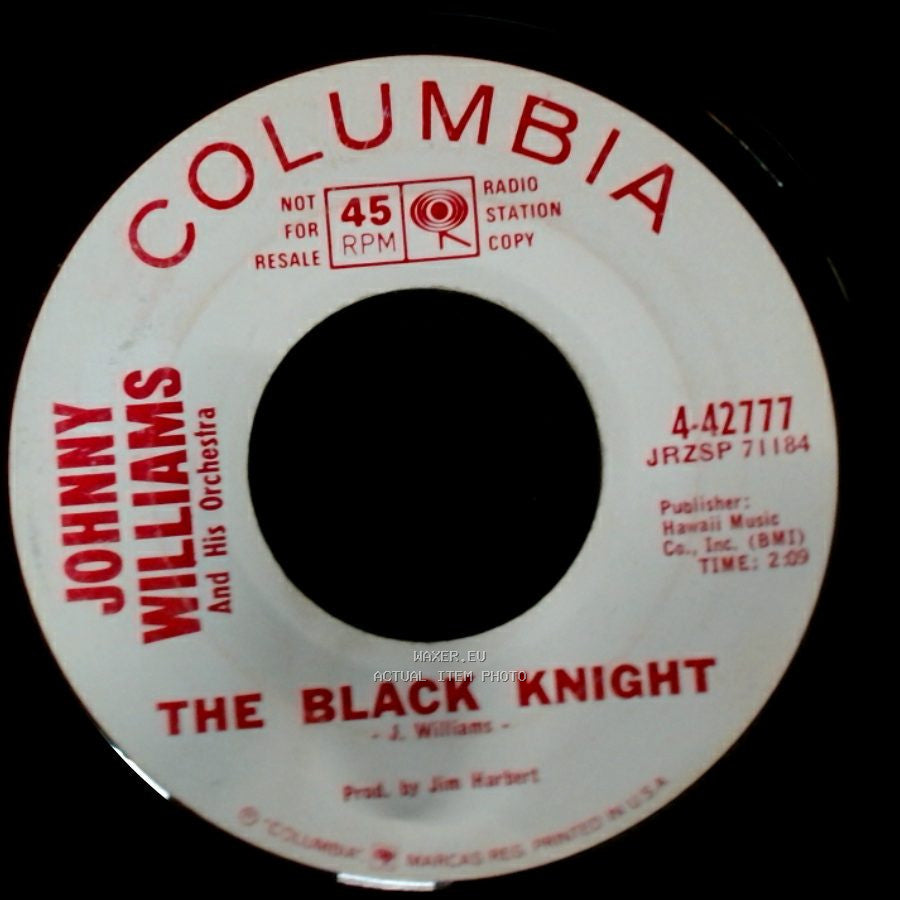 Johnny Williams And His Orchestra - The Black Knight / The Black Knight side B