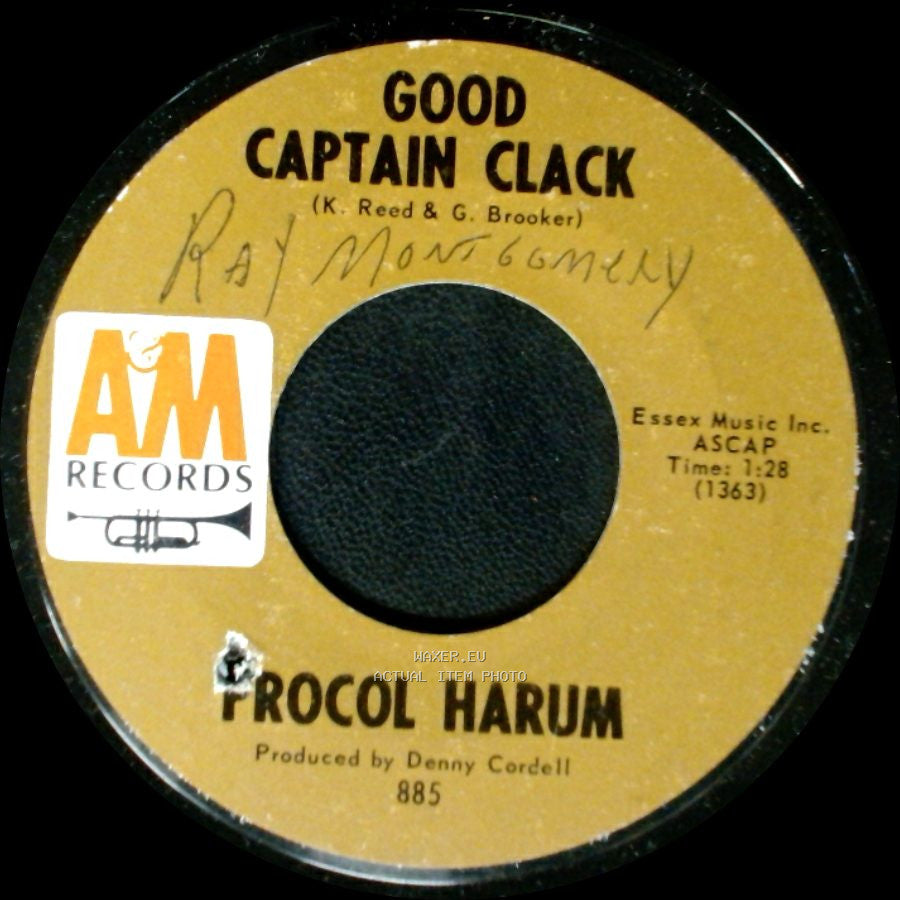 Procol Harum - Good Captain Clack / Homburg (K. Reed & G. Brooker) side A