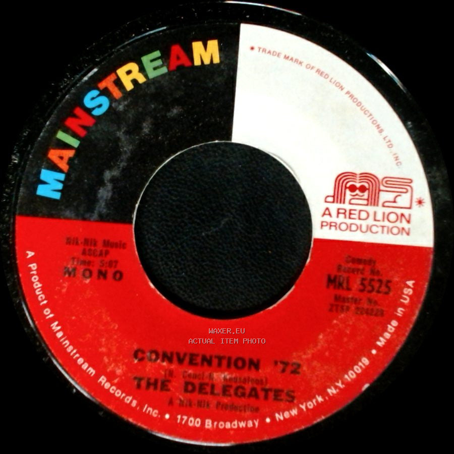The Delegates - Funky Butt / Convention '72 side B