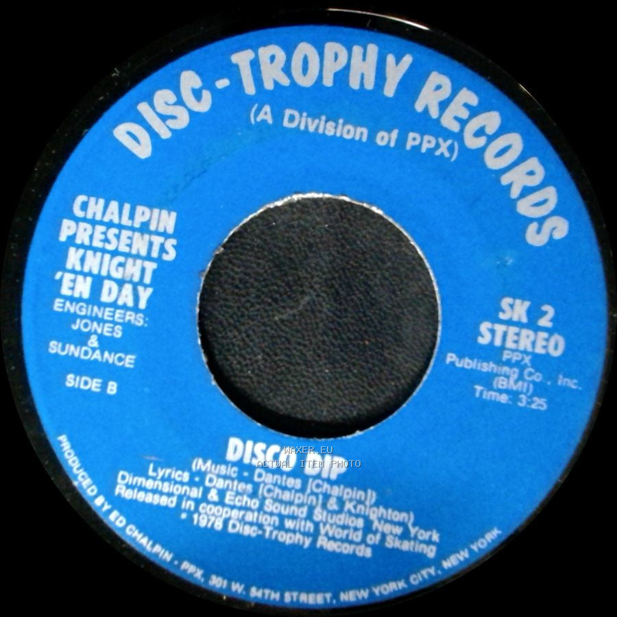 Chalpin / Chalpin Presents Knight 'en Day - Tornado / Disco Dip side B