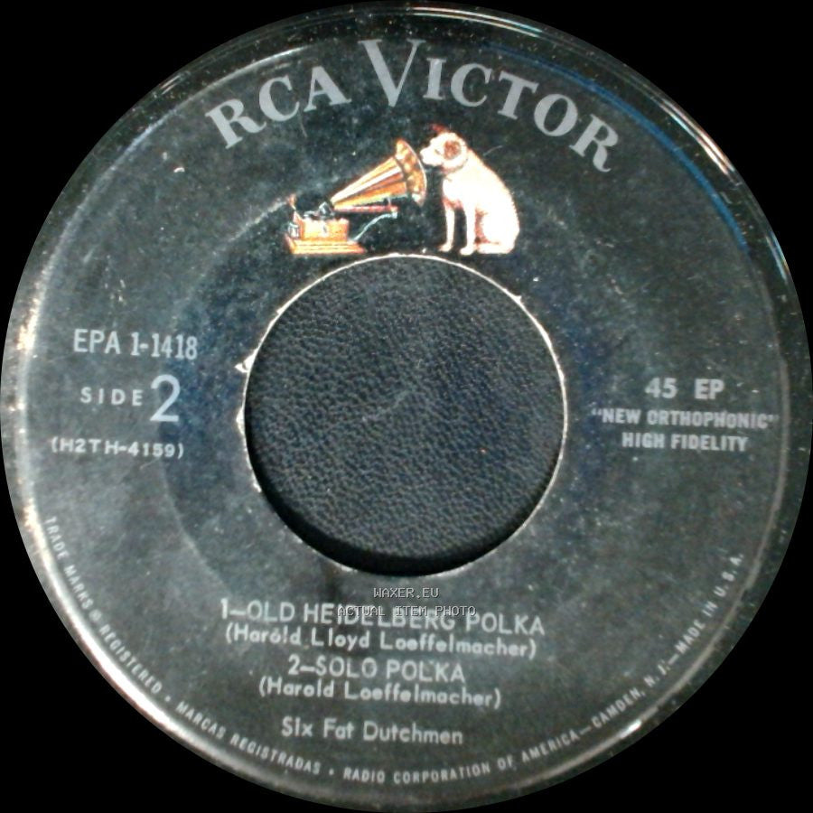 Six Fat Dutchmen - Schnitzelbank / Urszula / Old Heidelberg Polka / Solo Polka side B
