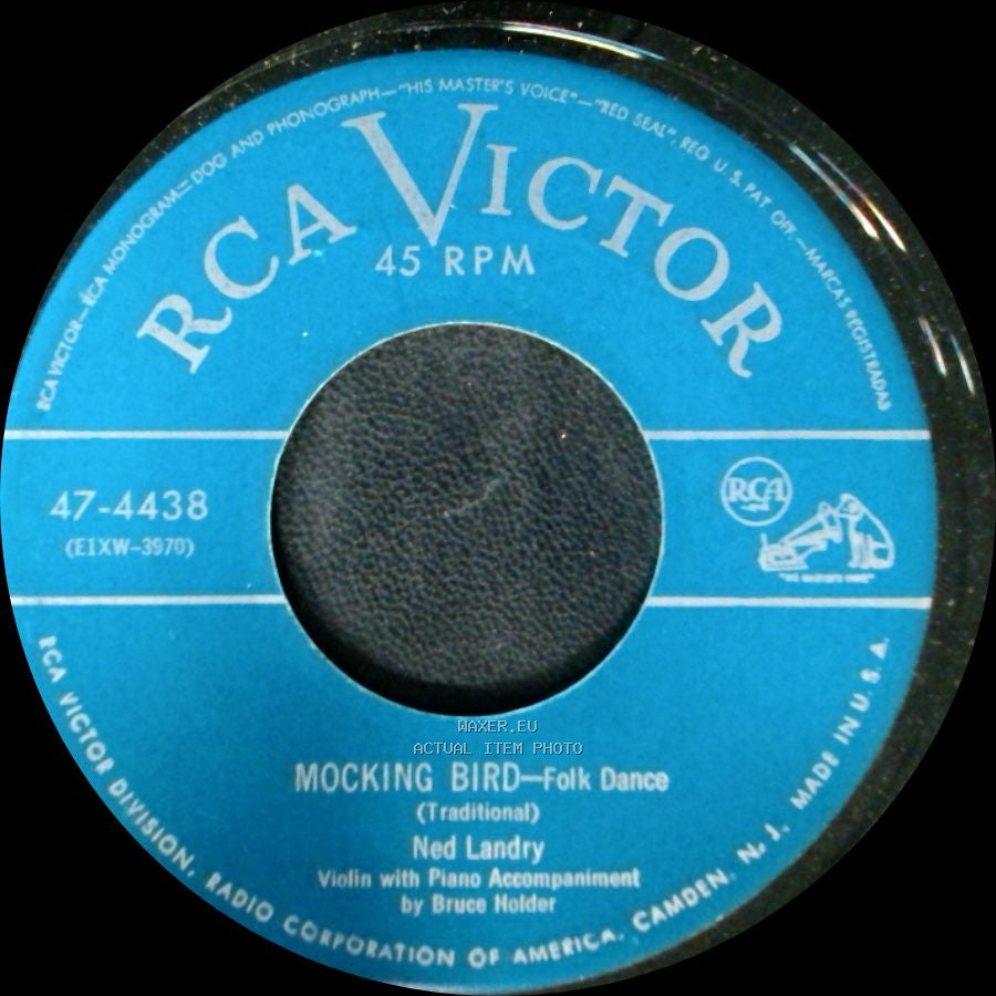 Ned Landry - Mocking Bird - Folk Dance / St. Ann's Reel - Folk Dance side A