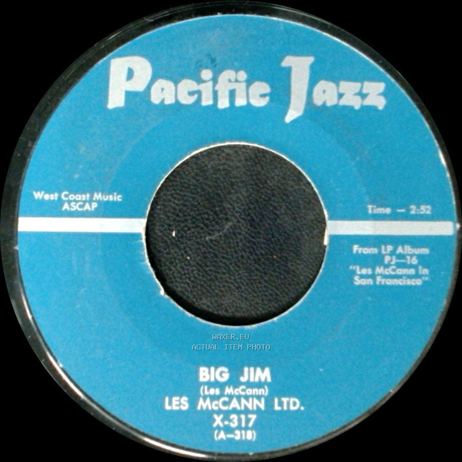 Les Mccann Ltd. - Big Jim / I Am In Love side A